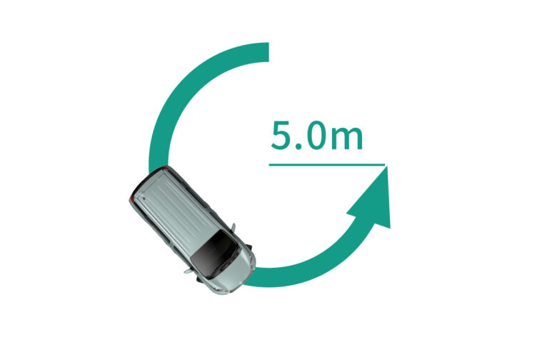 新型シエンタ最小回転半径
