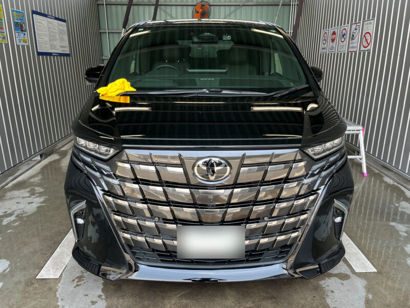 40アルファード洗車