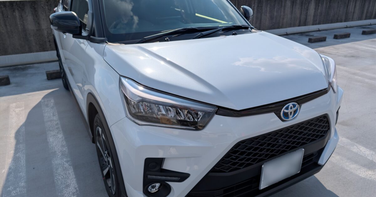 ライズのフロアマットを紹介